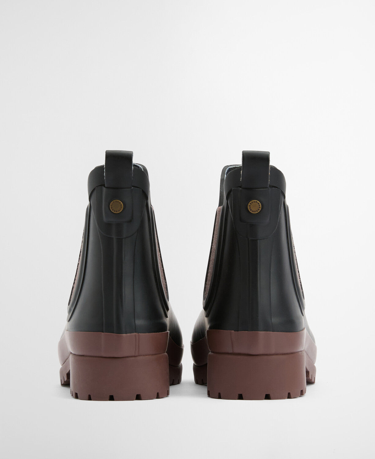 Barbour Mallow Chelsea Welly - Black/Vicuna