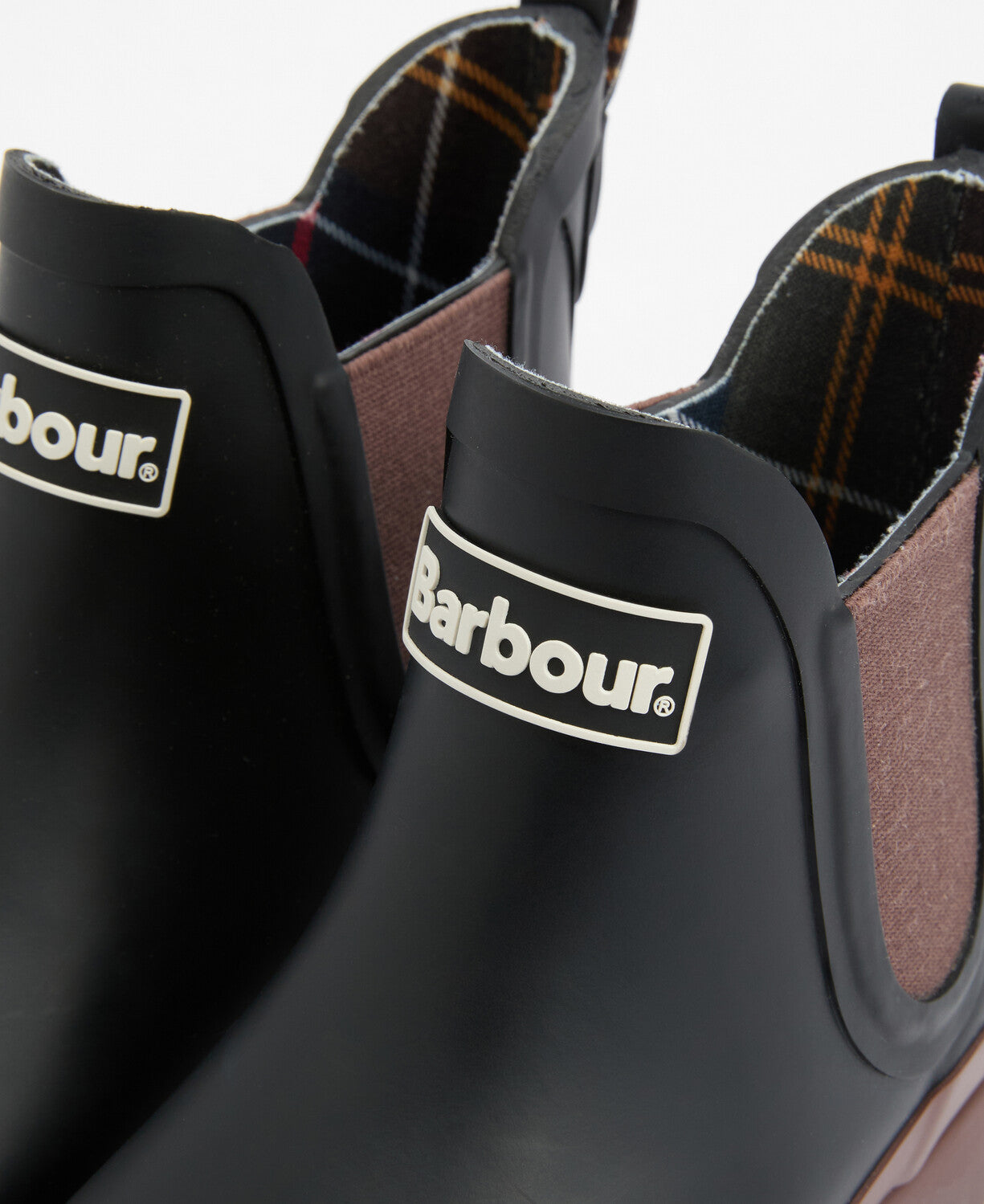 Barbour Mallow Chelsea Welly - Black/Vicuna