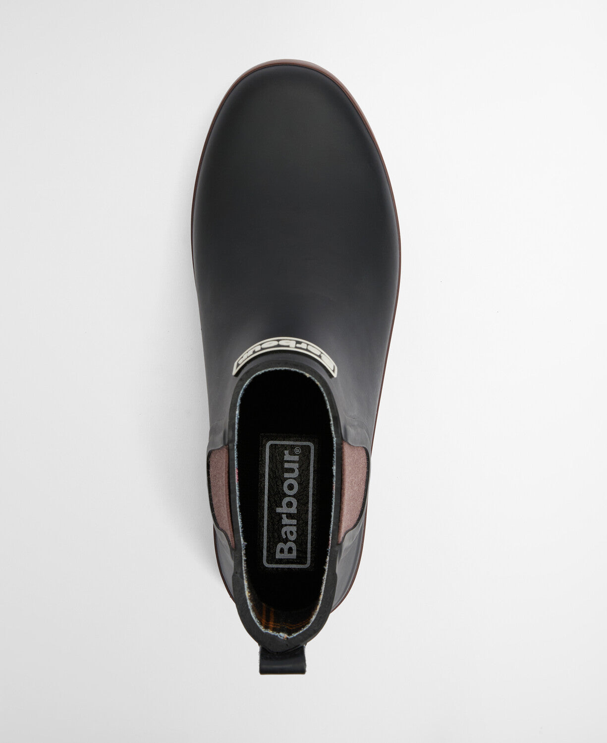 Barbour Mallow Chelsea Welly - Black/Vicuna