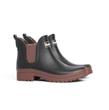 Barbour Mallow Chelsea Welly - Black/Vicuna
