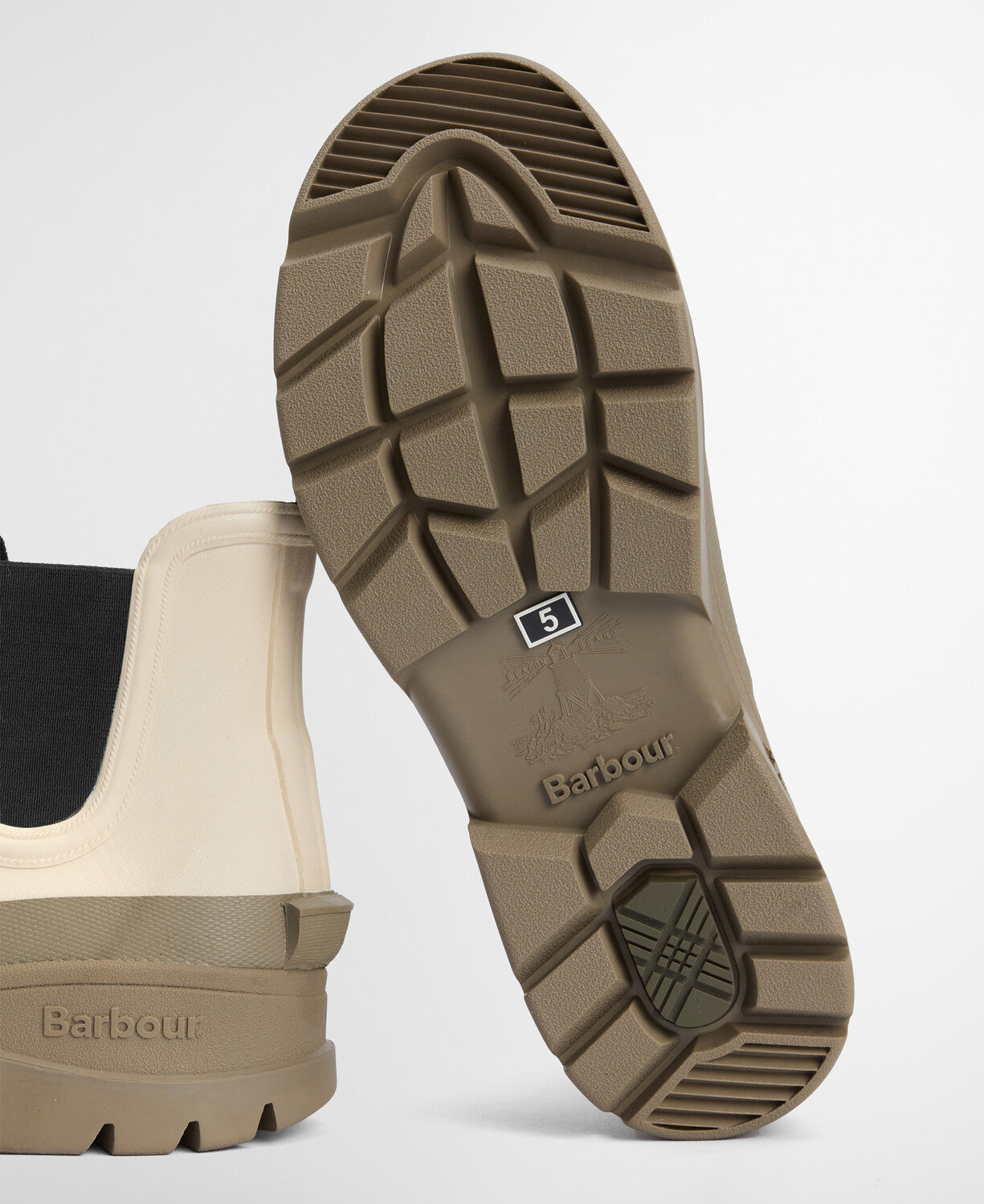 Barbour Nimbus Chelsea Welly - Salt/Dusky Green