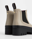 Barbour Halton Chelsea Welly - Light Sand/Black