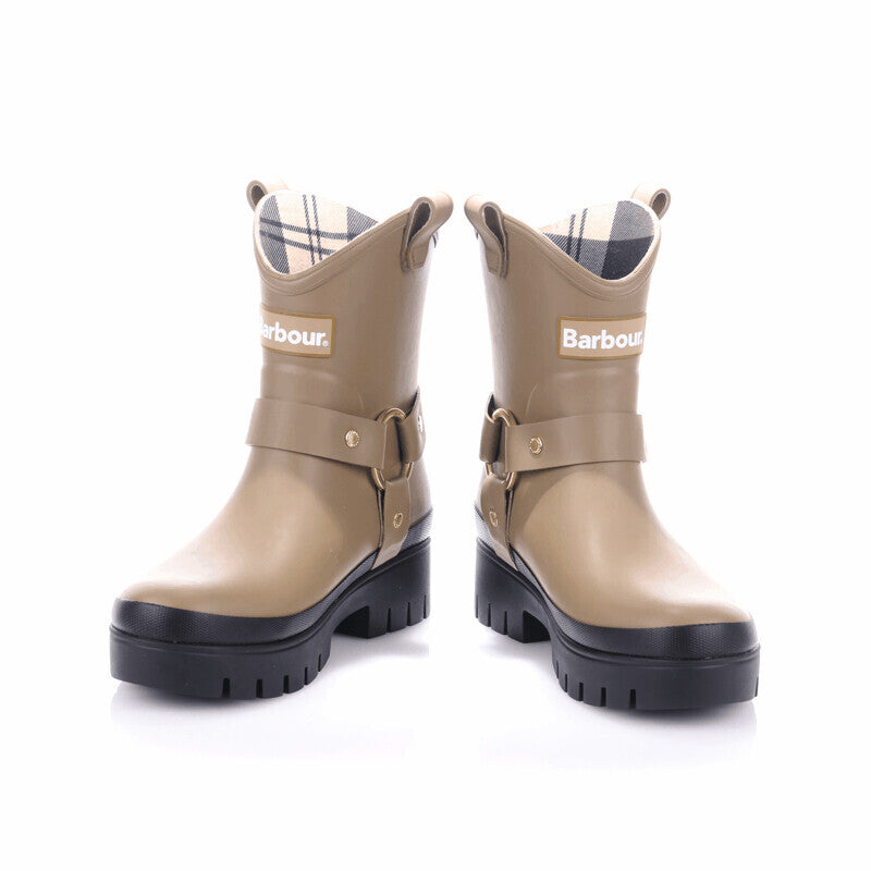 Barbour Elley Harness Welly - Military Brown