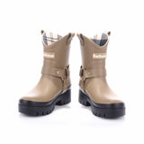 Barbour Elley Harness Welly - Military Brown