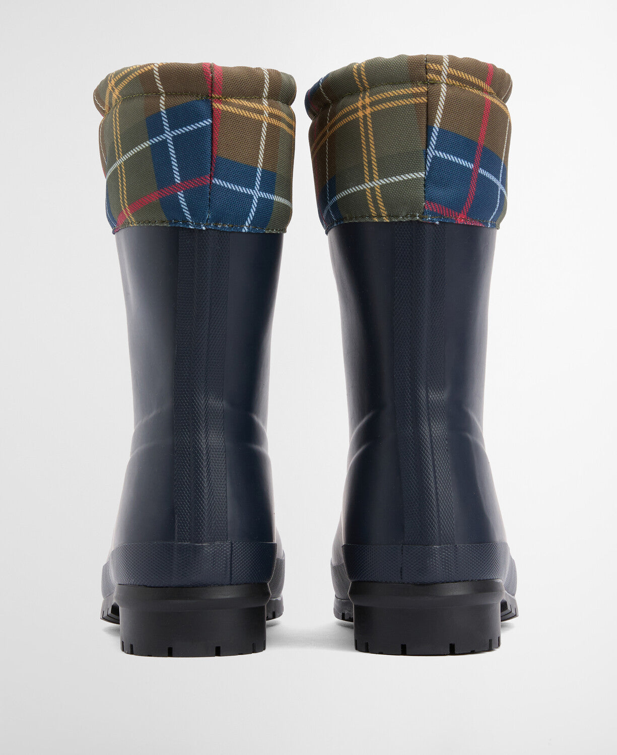 Barbour Mowbray Mid Welly - Navy/Classic Tartan