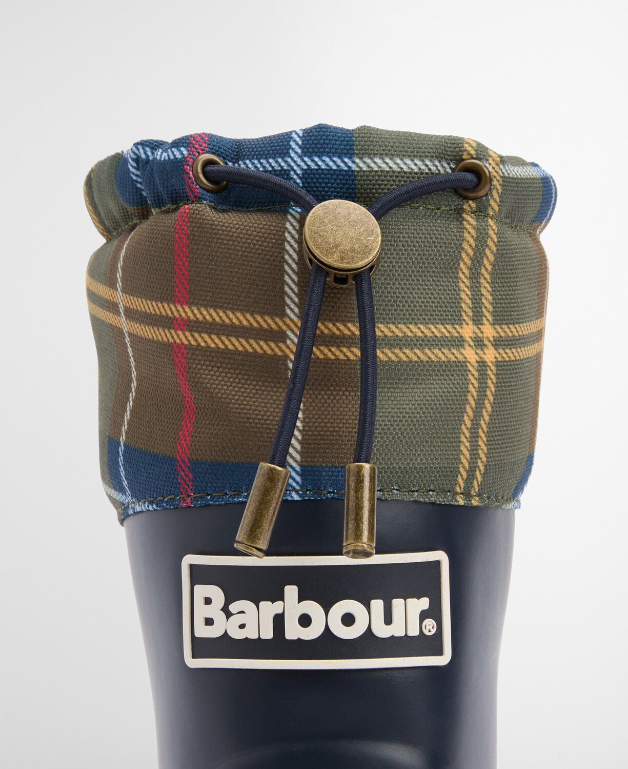 Barbour Mowbray Mid Welly - Navy/Classic Tartan