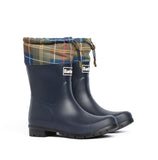 Barbour Mowbray Mid Welly - Navy/Classic Tartan