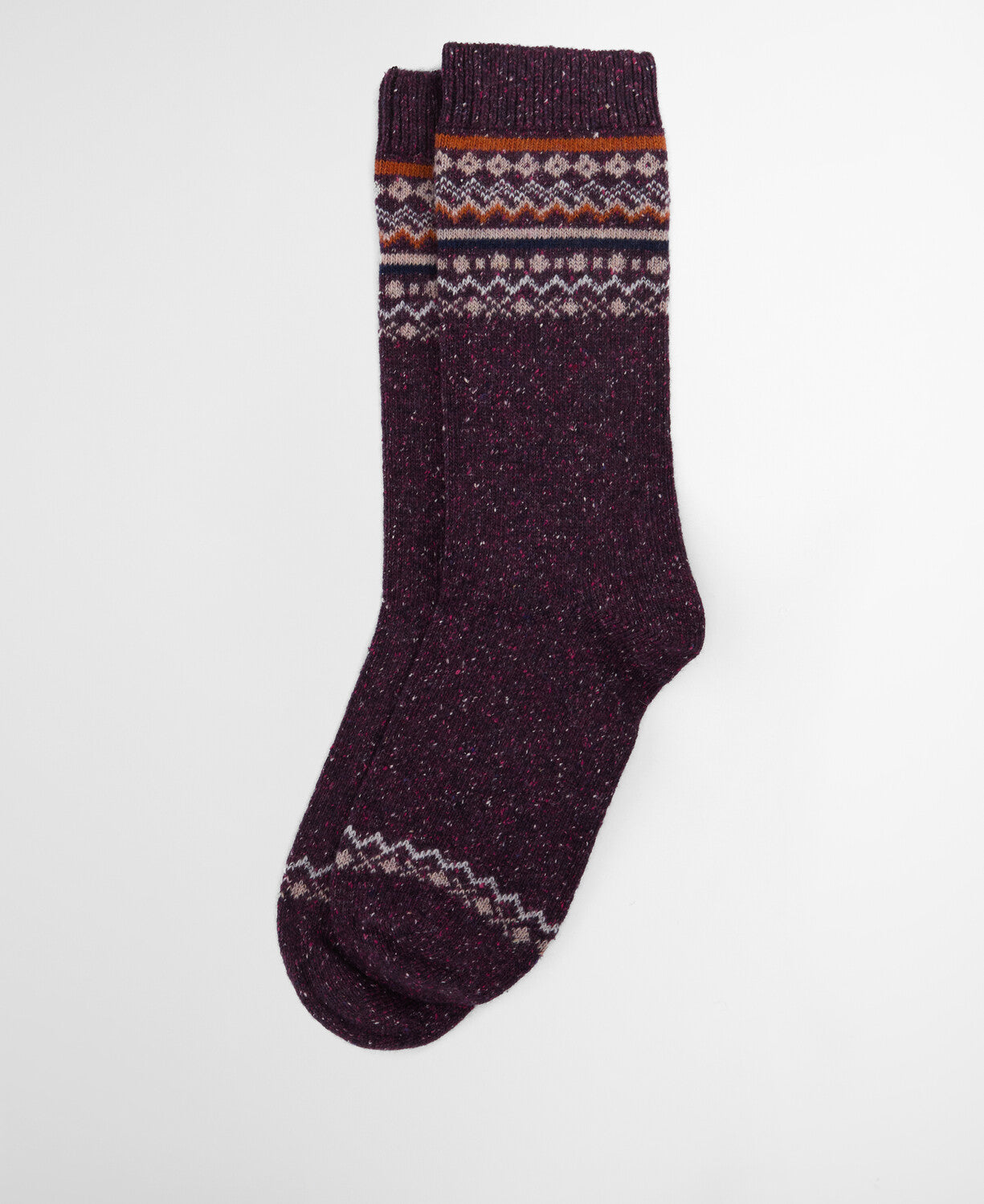 Barbour Anaise Fair Isle Sock - Fudge