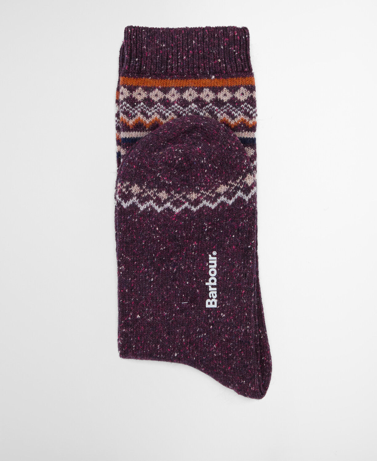 Barbour Anaise Fair Isle Sock - Fudge