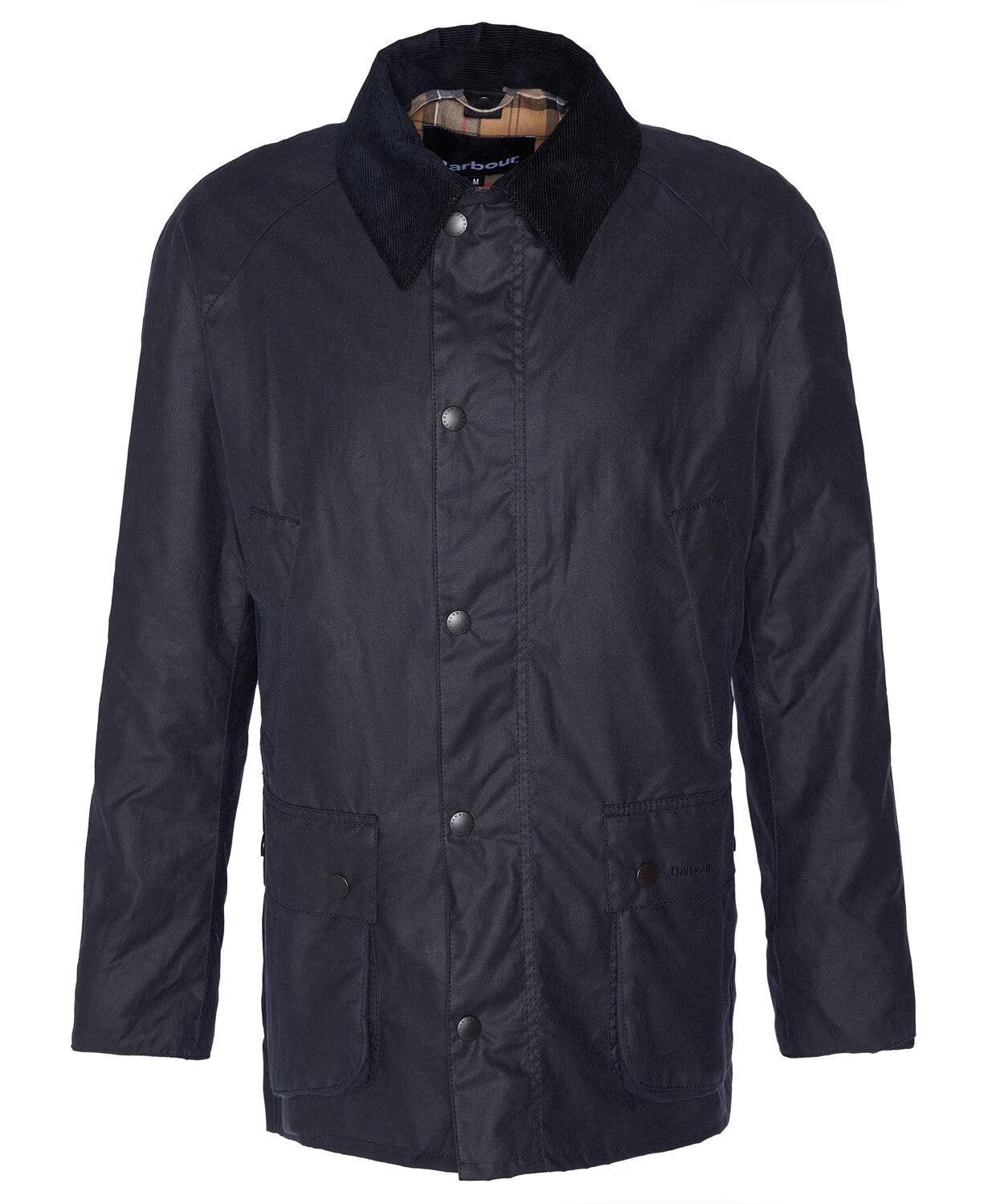 Barbour Ashby Wax Jacket - Navy