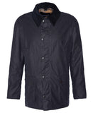 Barbour Ashby Wax Jacket - Navy