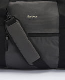 Barbour Arwin Canvas Duffle Bag - Charcoal/Ginger