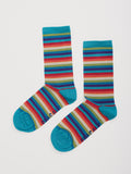 Seasalt Womens Sailor Socks - Playwork Azurite 
Mix