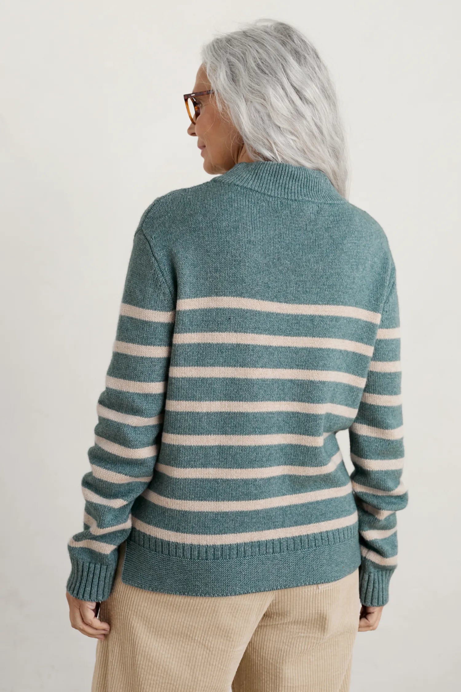 Seasalt Jetty Reach Jumper - Ahoy Wade Aran