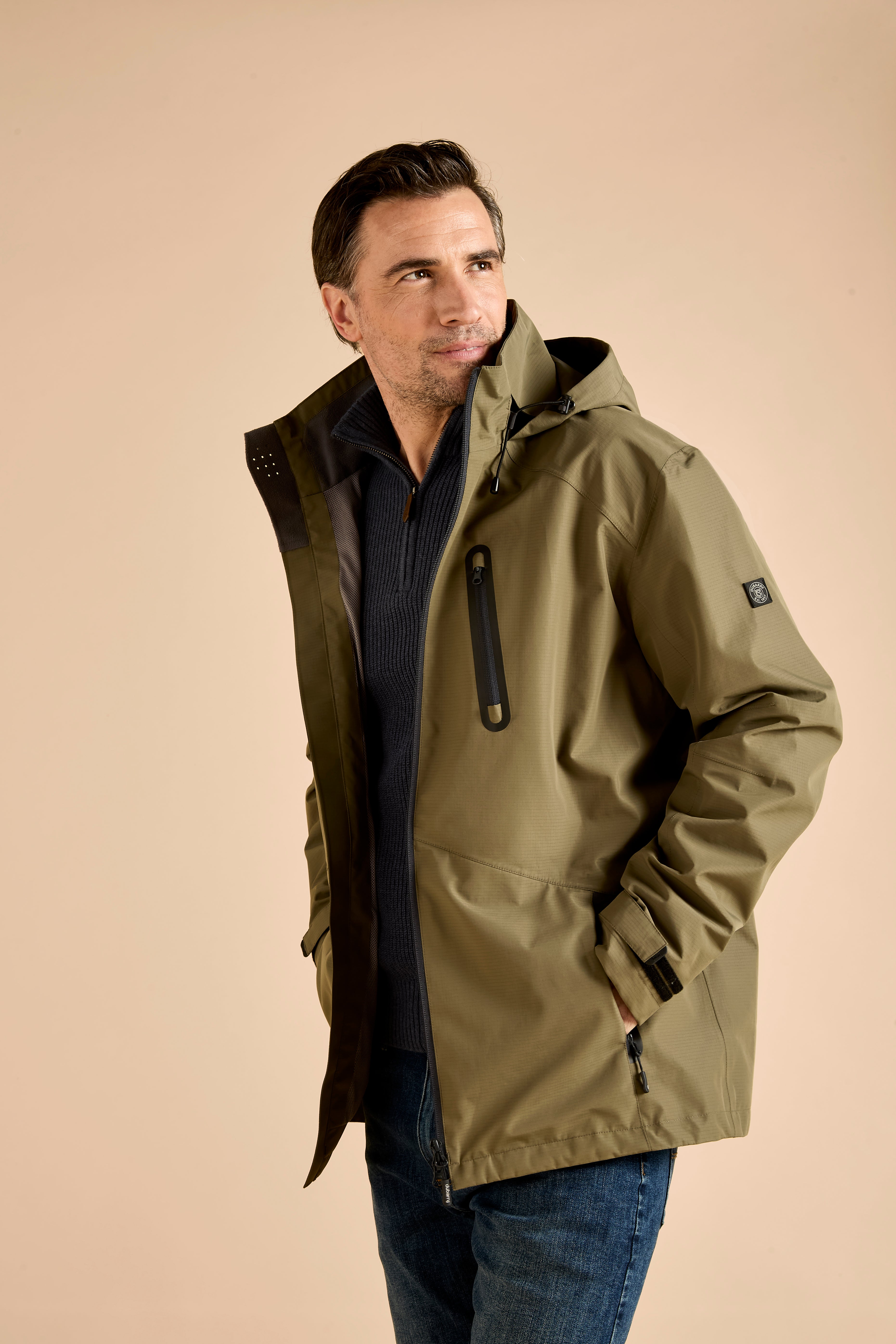 Dubarry Crossbarry Waterproof Jacket - Kelp