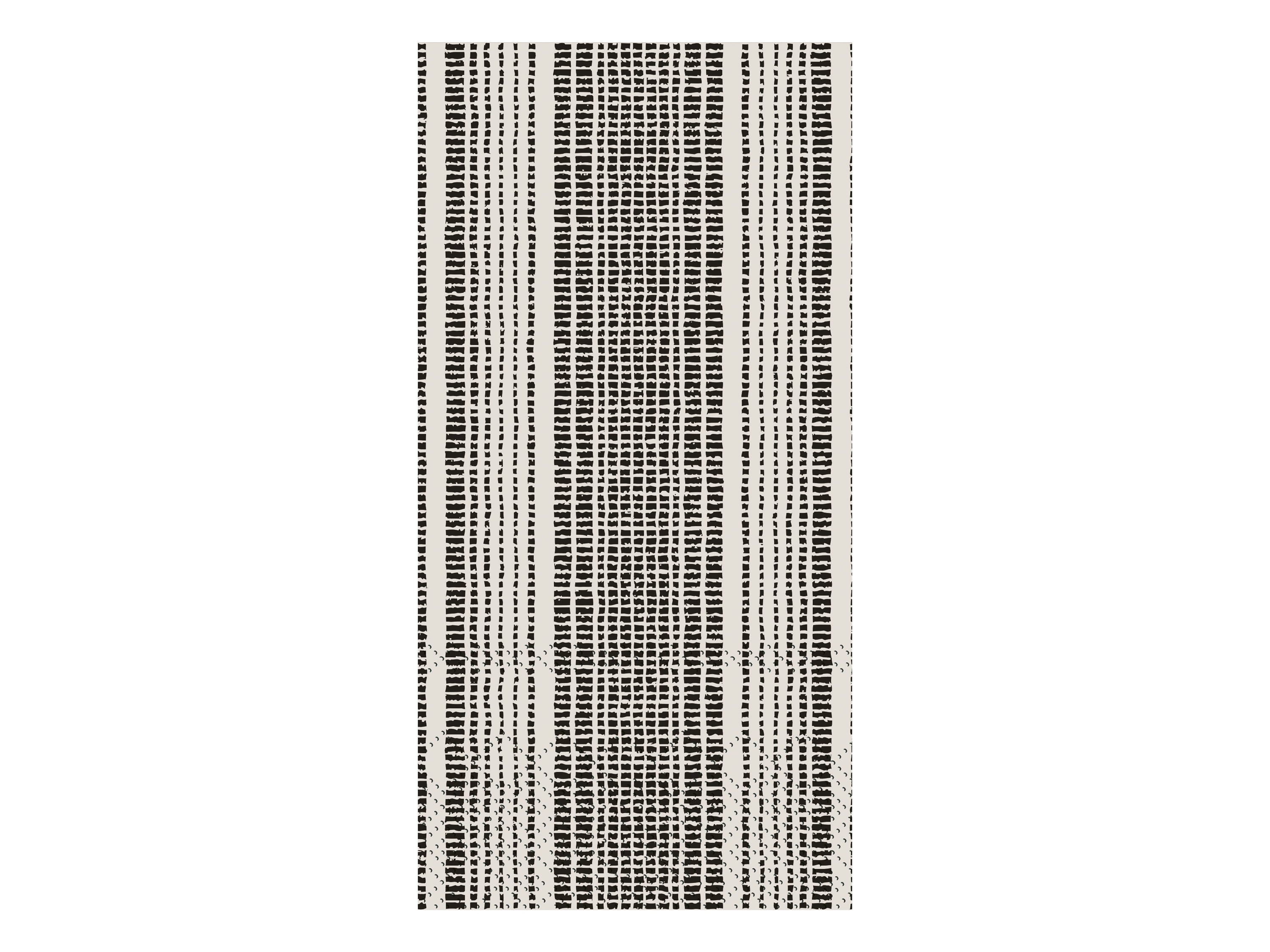 Napkin with Stripes - French Grey