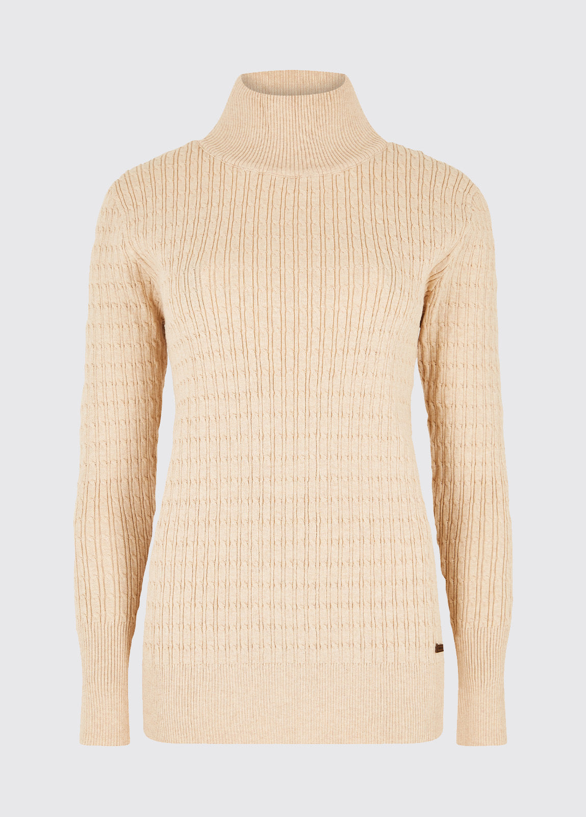 Dubarry Hacketstown Funnel Neck Sweater - Oyster