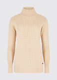 Dubarry Hacketstown Funnel Neck Sweater - Oyster