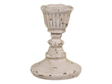 Candlestick Holder 8cm - Antique Grey