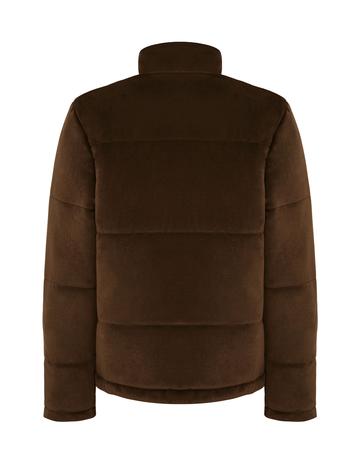Ella Bronze Padded Velvet Jacket