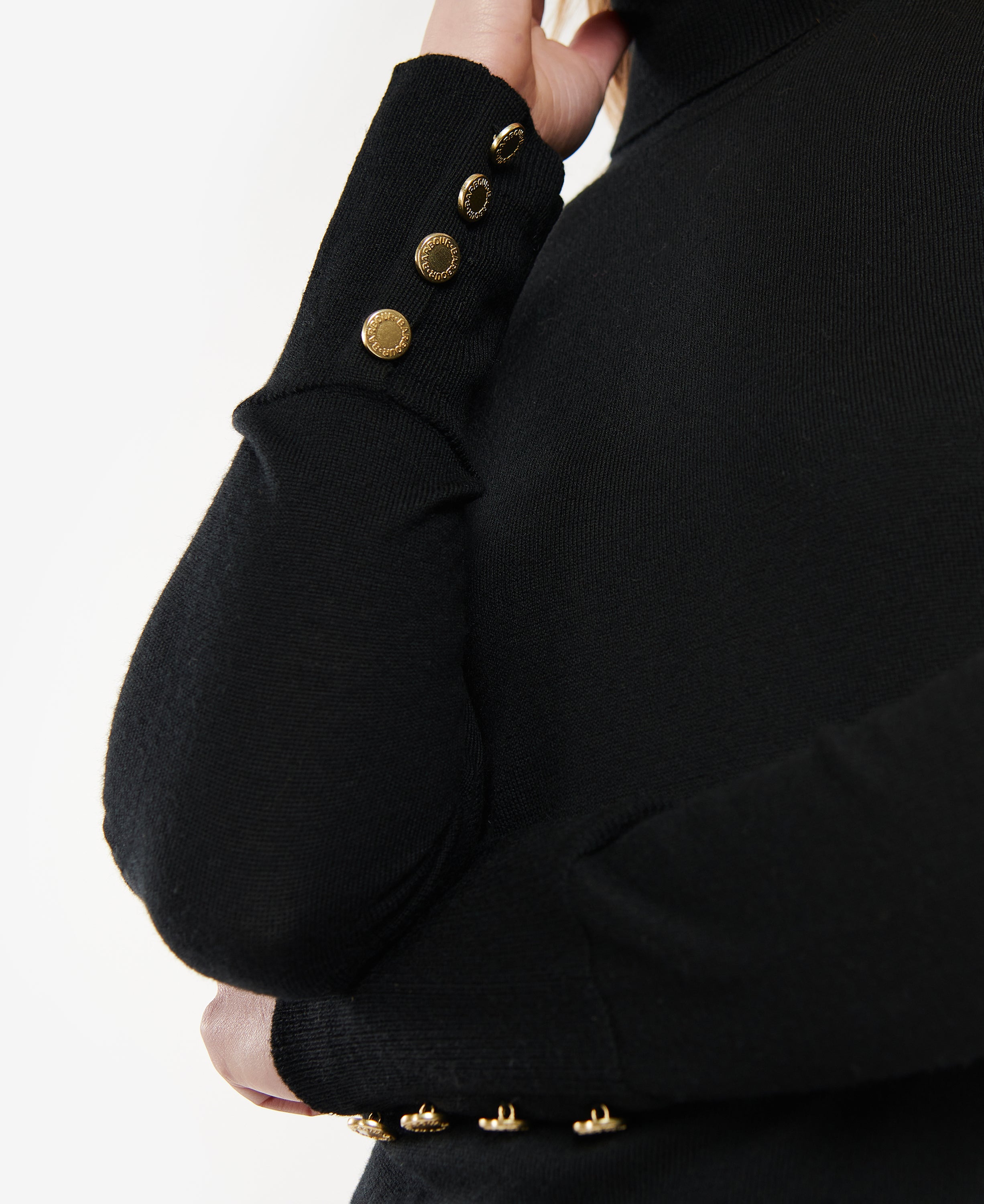 Barbour Norwood Knit - Black