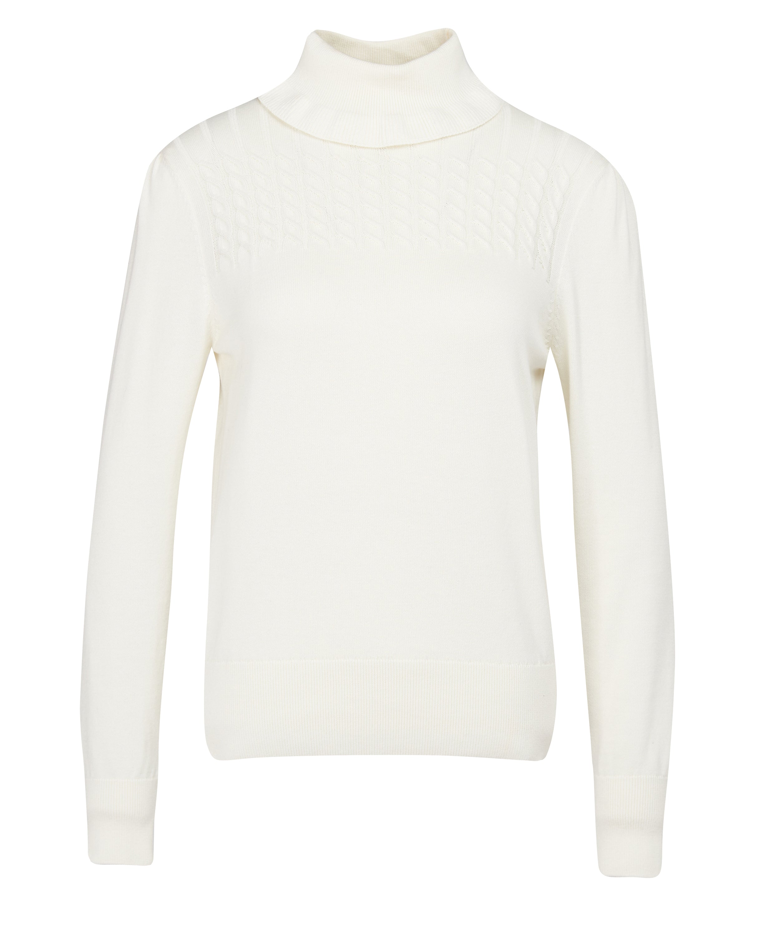 Barbour Scarlet Knit Sweater - Cream