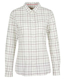 Barbour Triplebar Shirt - Cloud/Winter Green