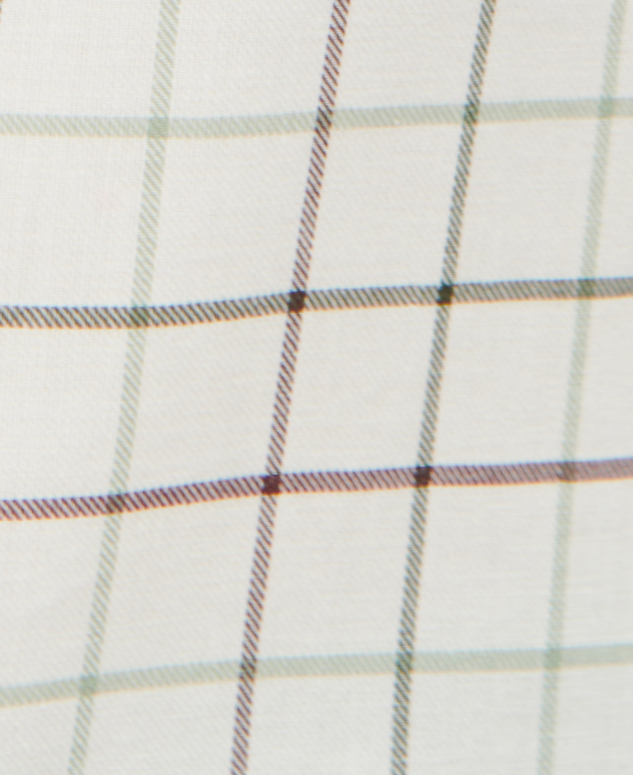 Barbour Triplebar Shirt - Cloud/Winter Green