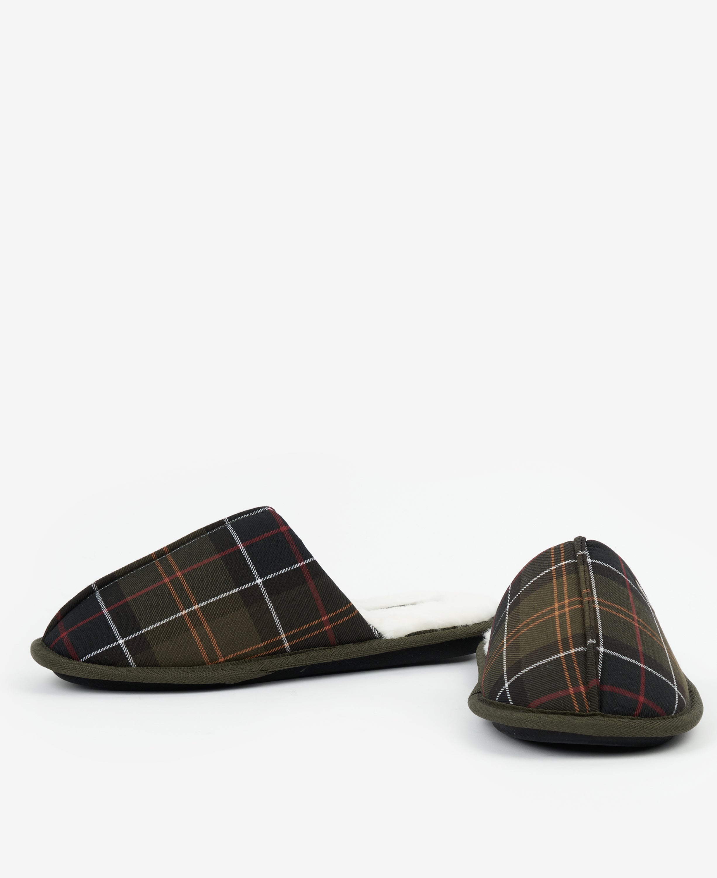 Barbour Maddie Slippers - Recycled Classic Tartan