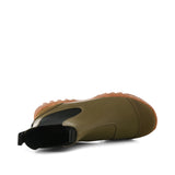 Woden Magda Track Waterproof - Dark Olive/Gum