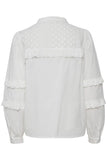 Pulz Brigitta Blouse - Blanc