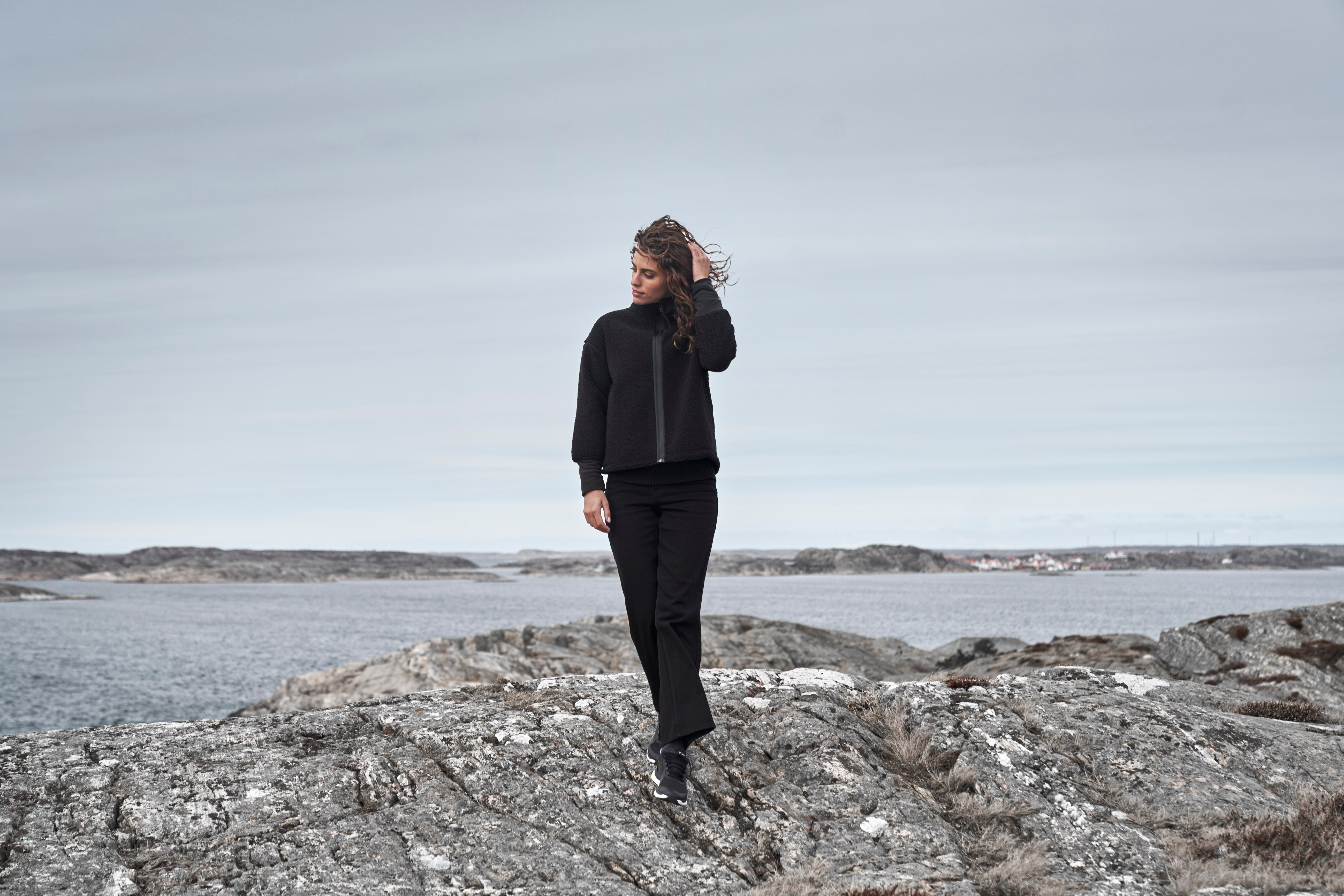 Didriksons Mella Full Zip - Black