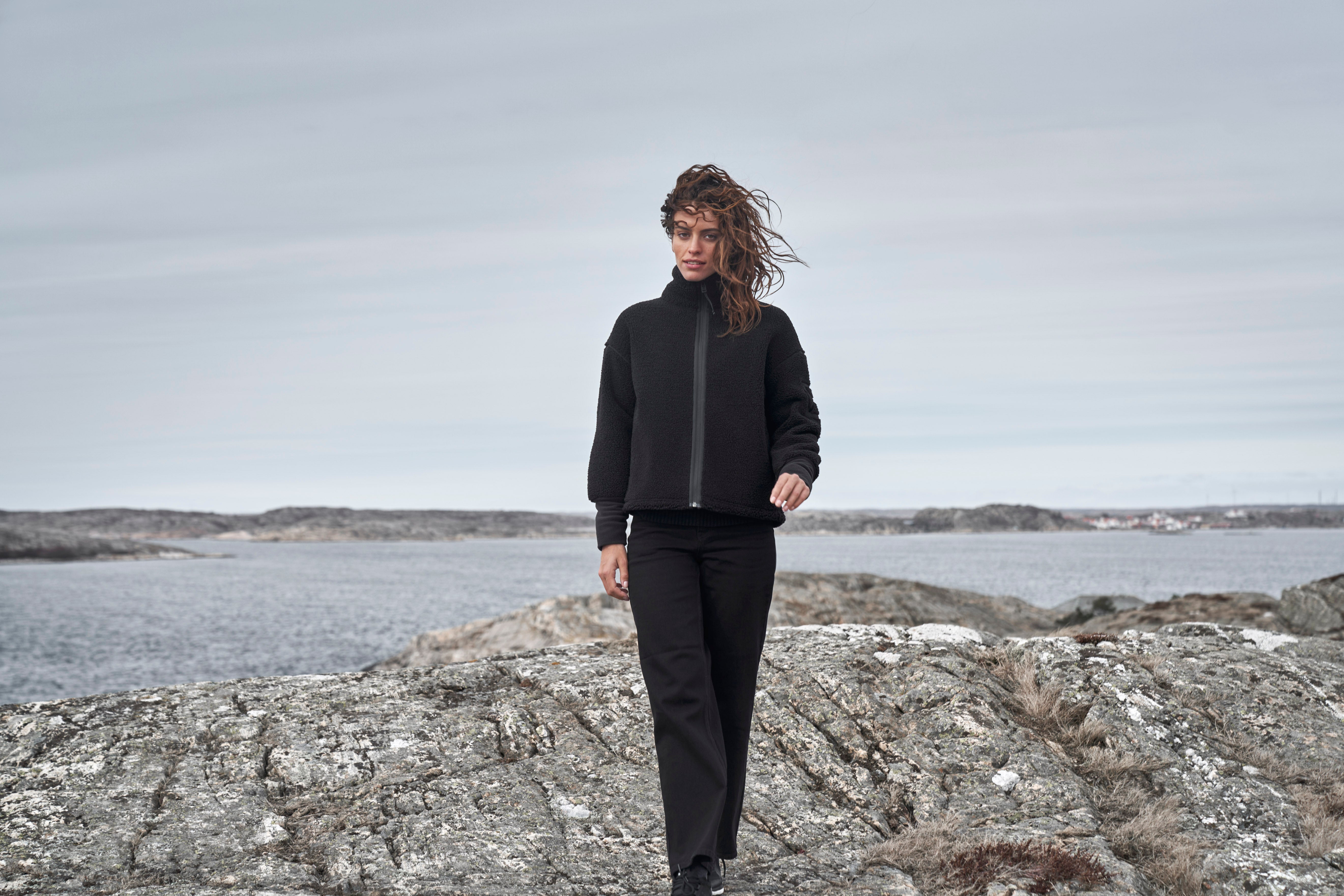 Didriksons Mella Full Zip - Black