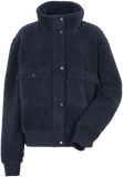 Didriksons Edla Girls Full Zip- Navy