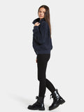 Didriksons Edla Girls Full Zip- Navy