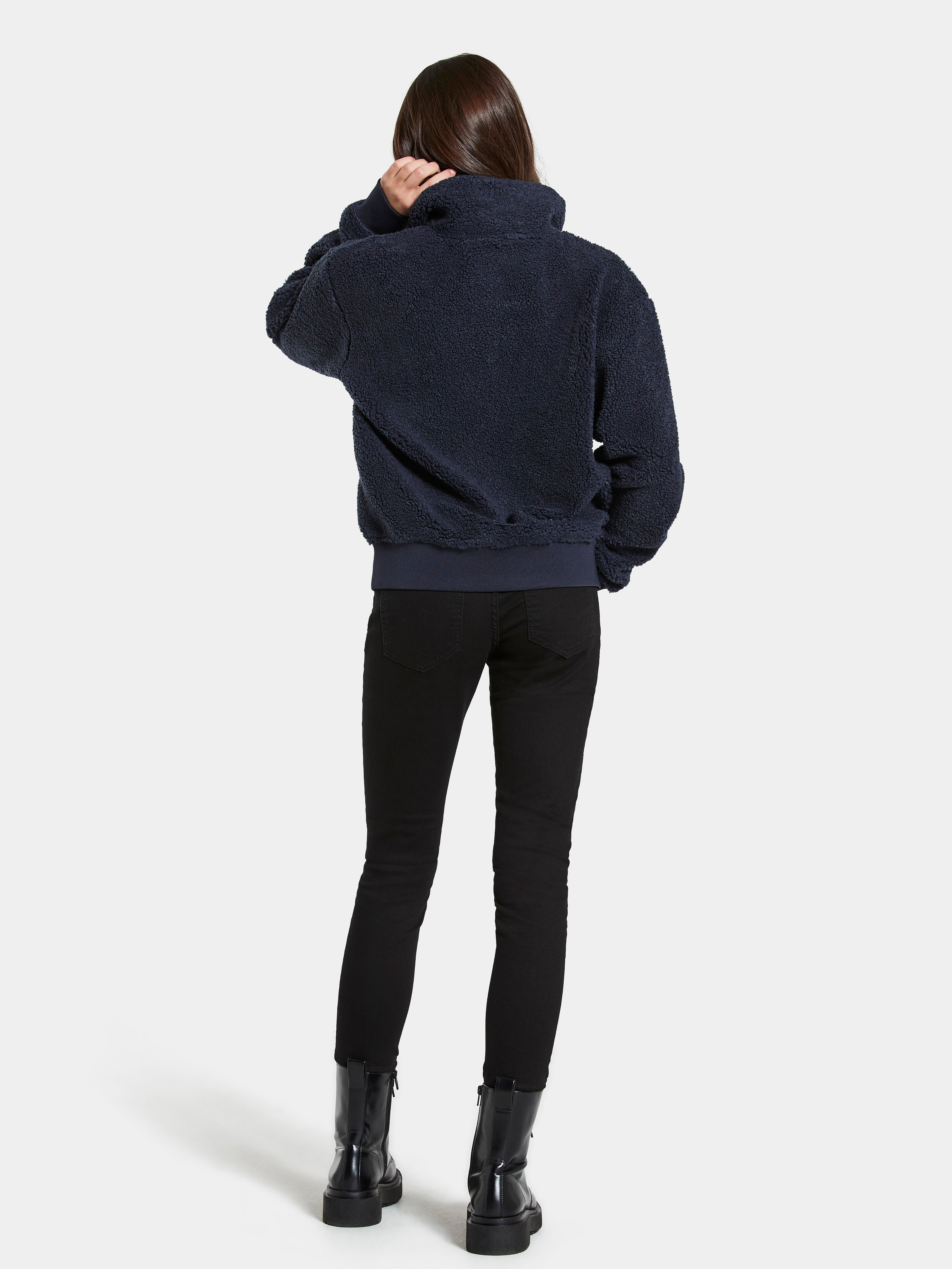 Didriksons Edla Girls Full Zip- Navy