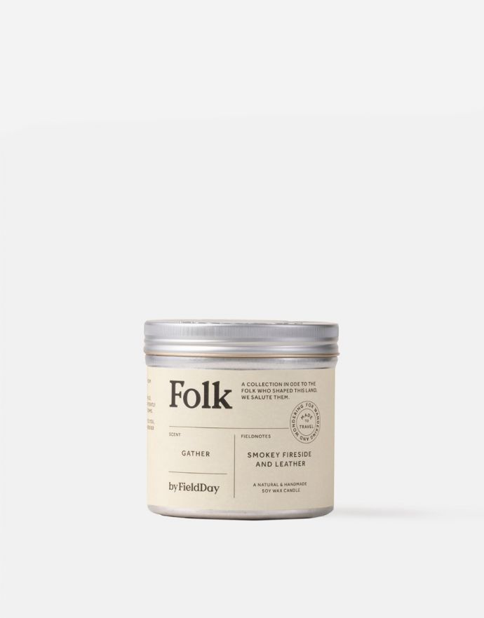 FieldDay Gather Folk Tin Candle