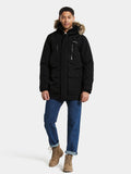 Didriksons Fredrick Unisex Parka - Black