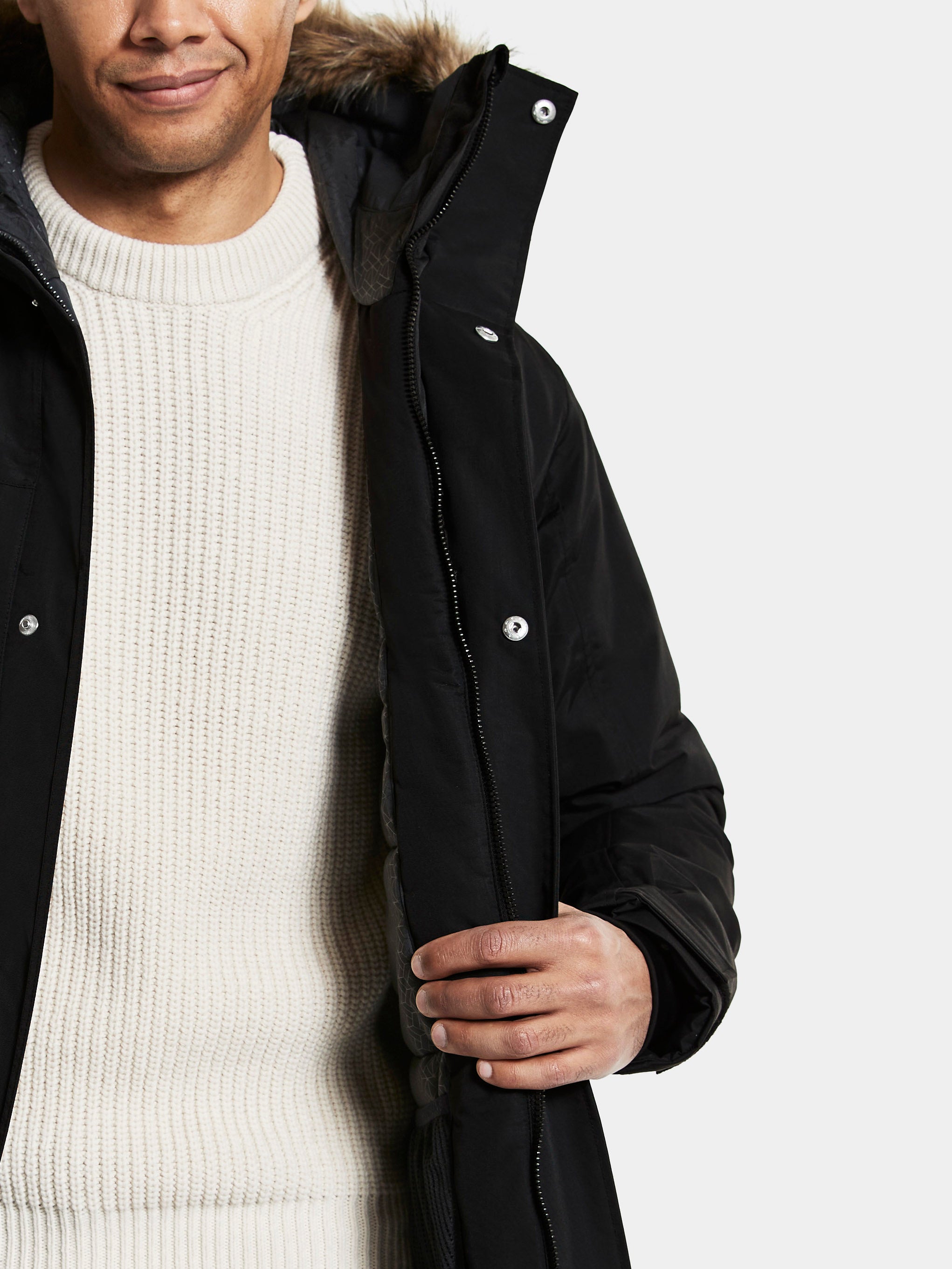 Didriksons Fredrick Unisex Parka - Black