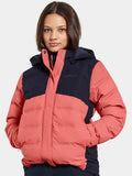 Didriksons Leja Girls Jacket - Peach Rose
