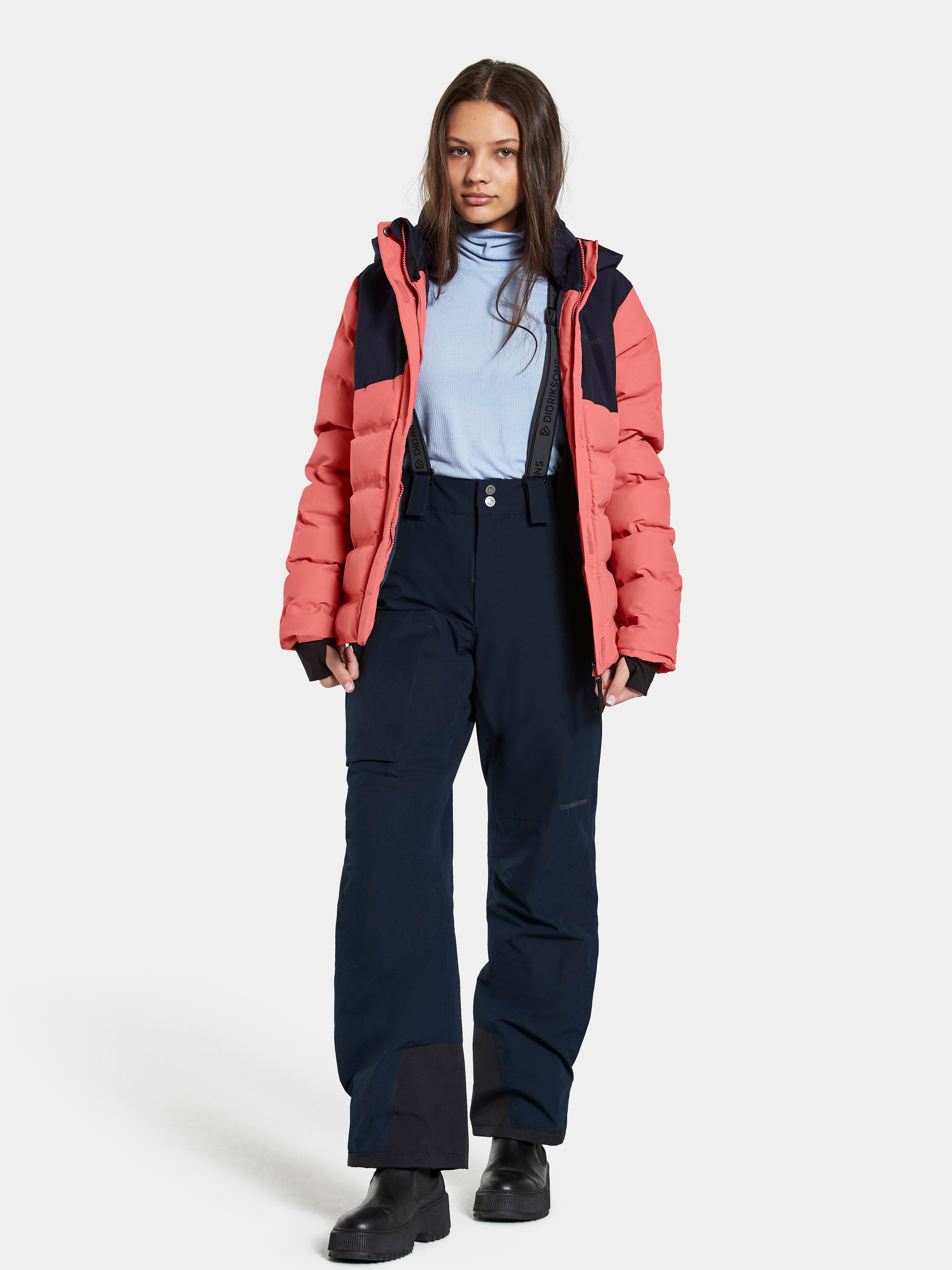 Didriksons Leja Girls Jacket - Peach Rose