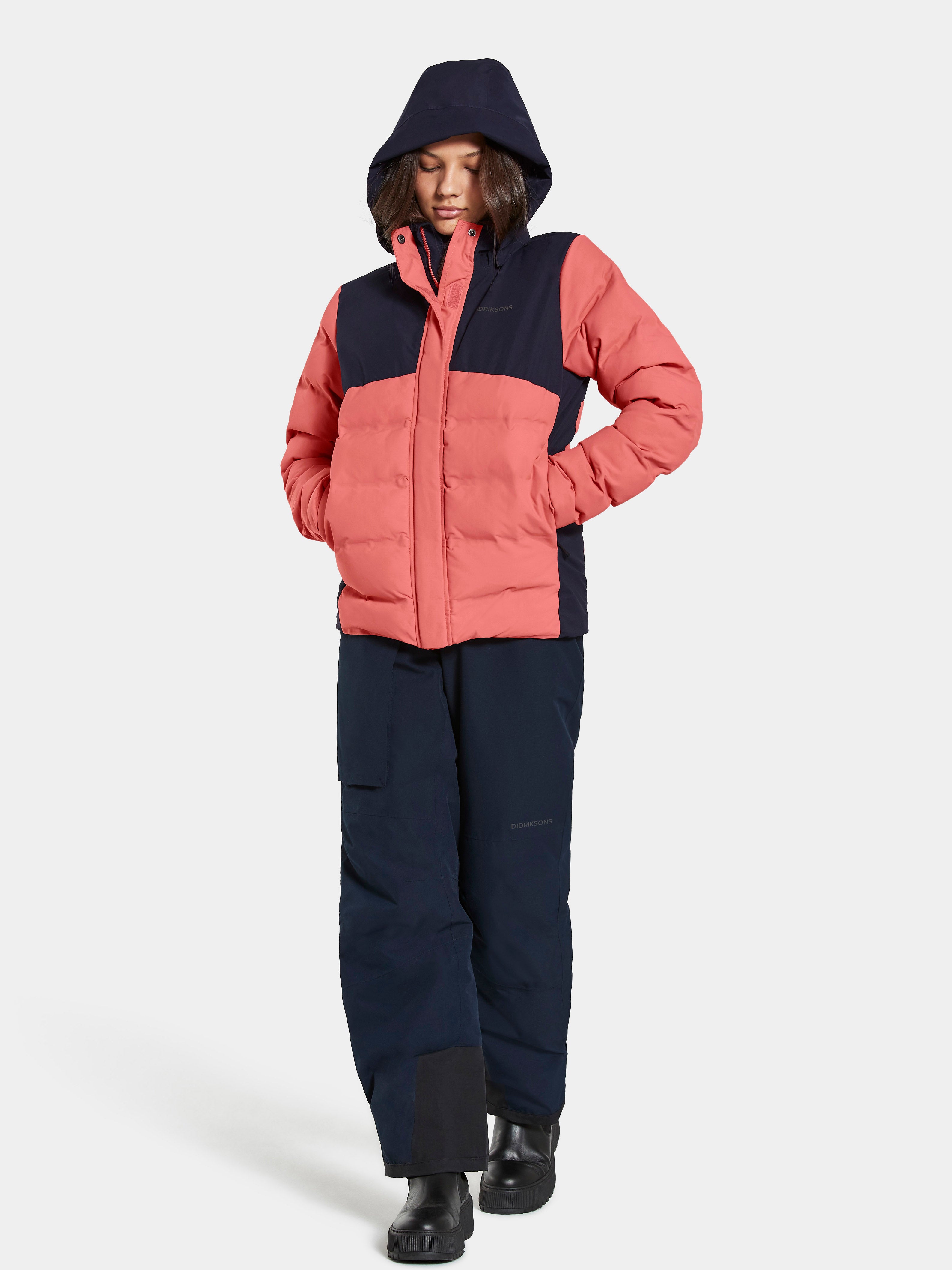 Didriksons Leja Girls Jacket - Peach Rose