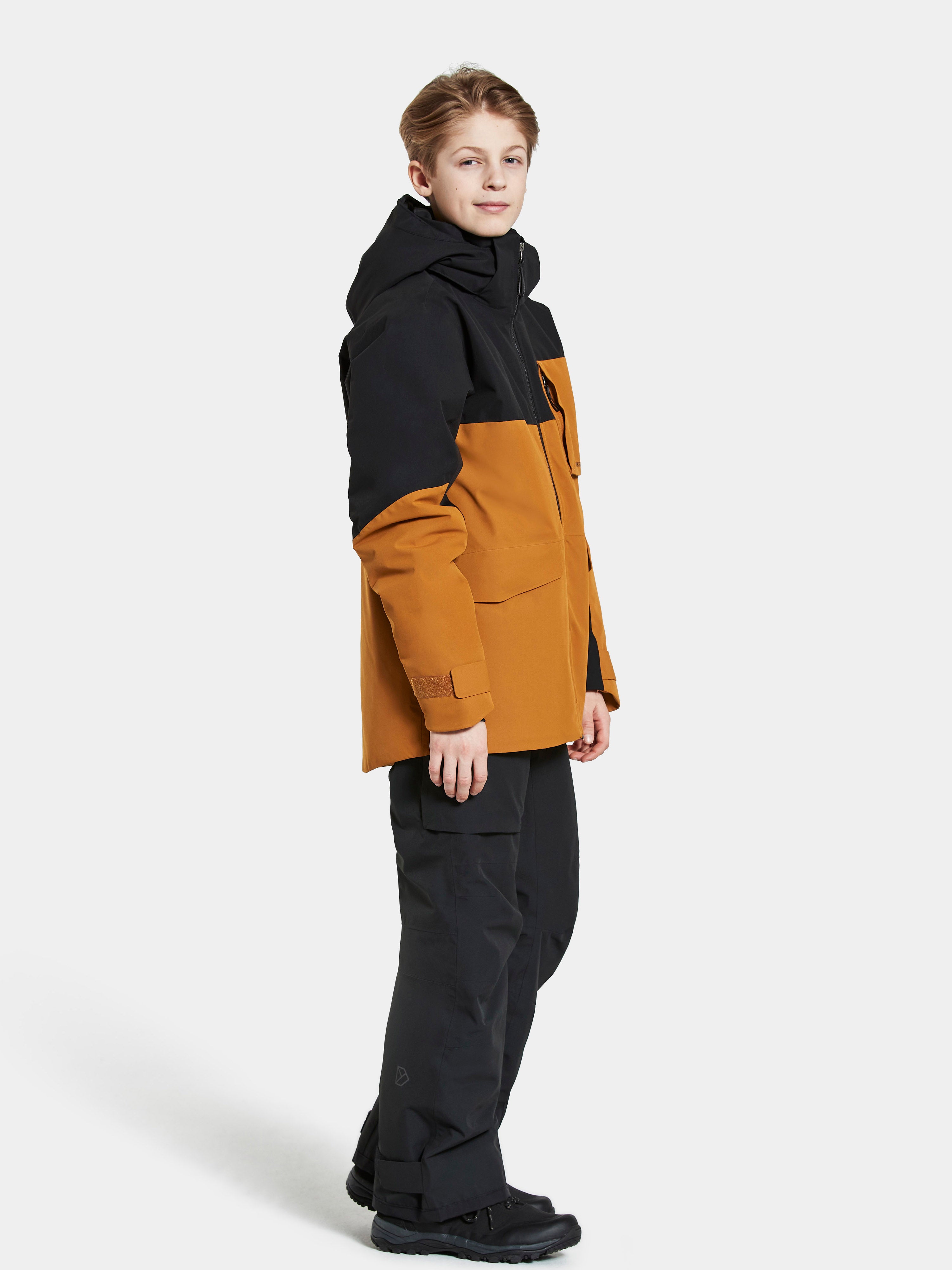 Didriksons Luke Boys Jacket - Cayenne