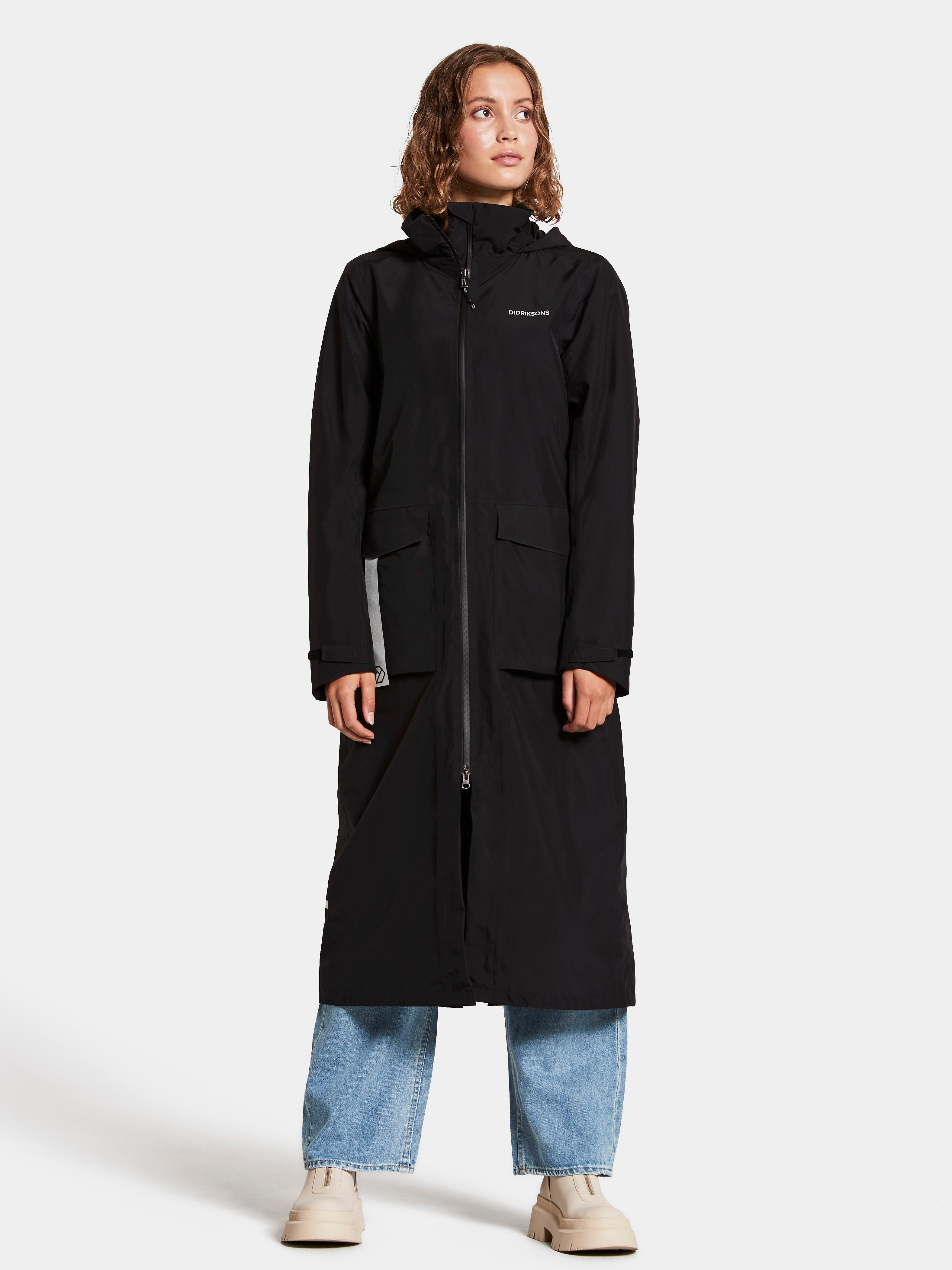 Didriksons Nadja Parka Long - Black
