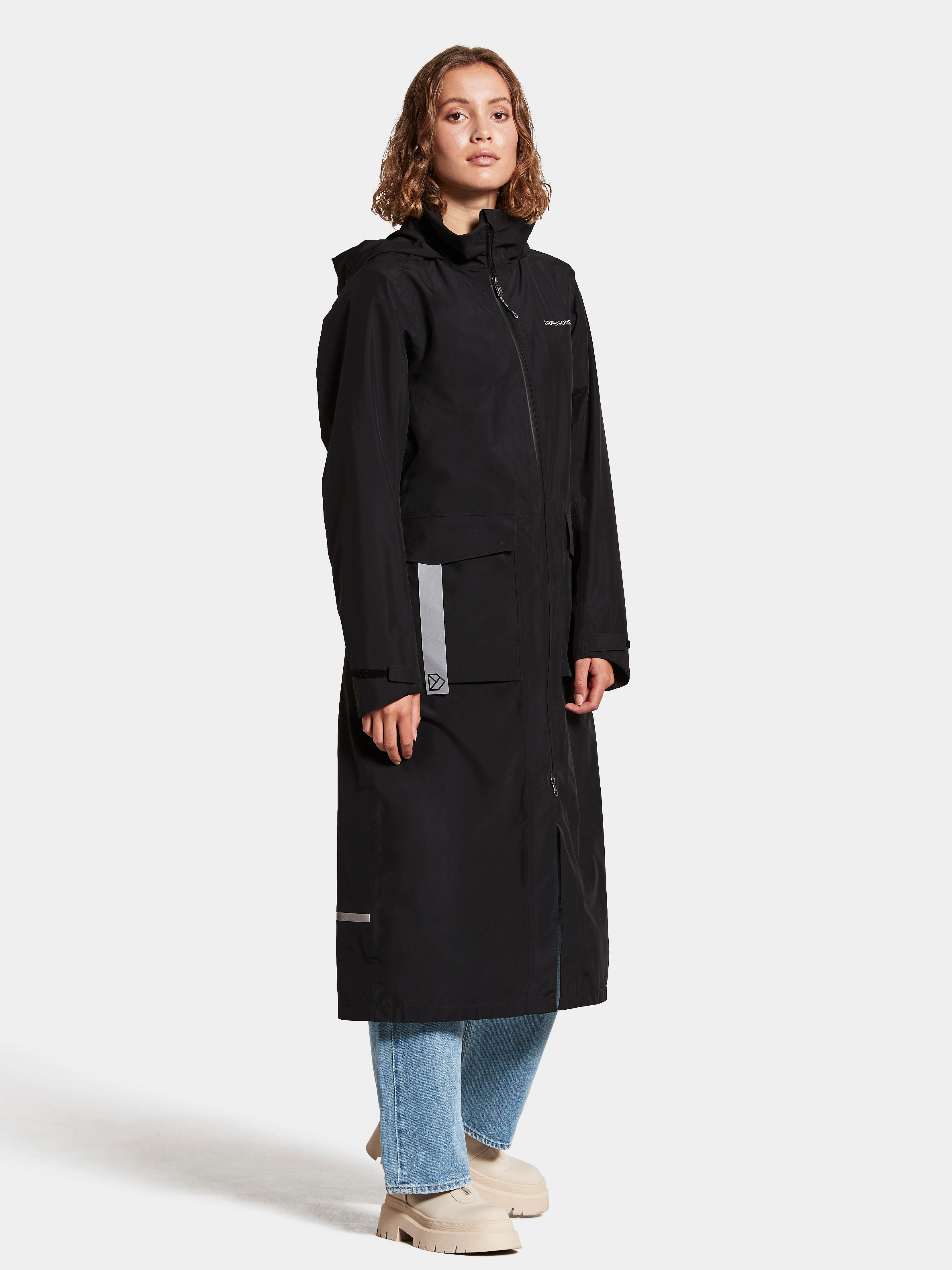 Didriksons Nadja Parka Long - Black