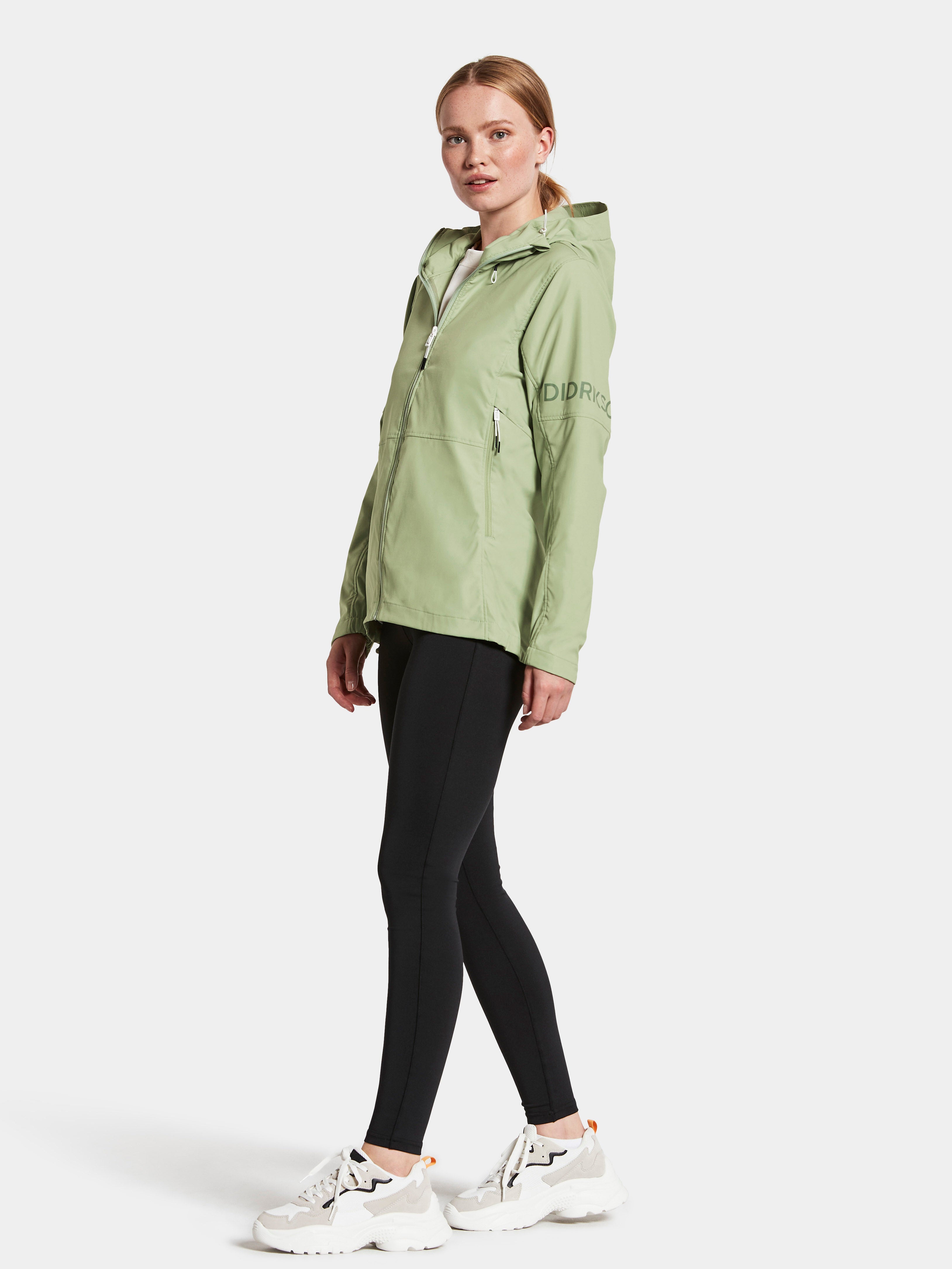 Didriksons Petra Jacket - Soft Green