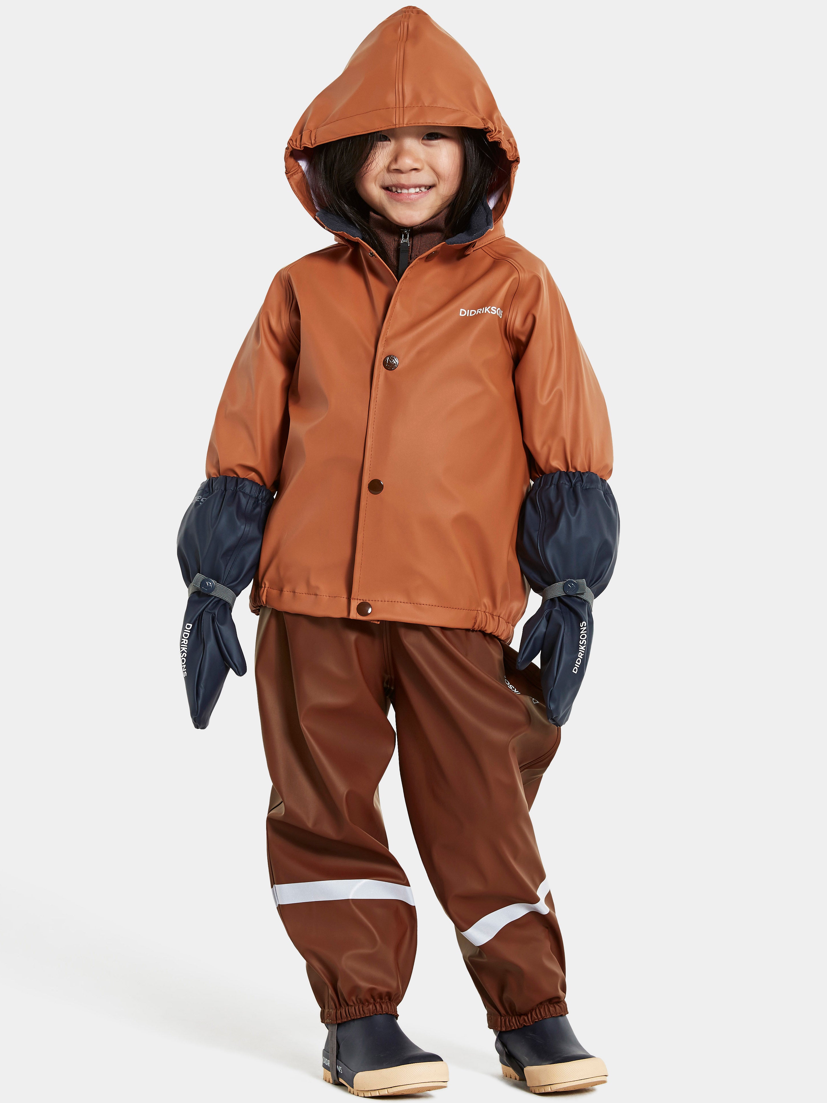 Didriksons Slaskeman Kids Set - Acorn Brown