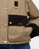 Barbour Phoebe Casual Jacket - Military Brown