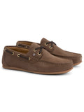 Dubarry Neptune Soft Leather Deck Shoe - Cafe
