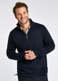 Dubarry Feeney Zip Neck Sweater - Navy